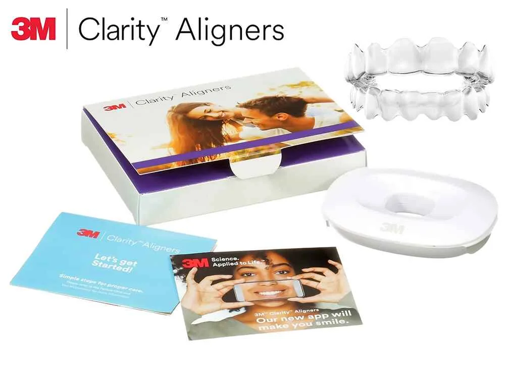 3M aligners for discreet teeth straightening.